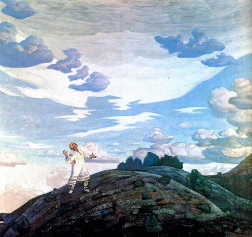 Картина Николая Рериха «Знамение»